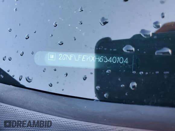 2017 Chevrolet Equinox LT z VIN 2GNFLFEKXH6340104, wystawiony jako Copart lot #70851455 z przebiegiem 115 944 mil mil oraz Nie do naprawy • Non repairable. Historia ofert i sprzedaży dostępna na DreamBid. Obrazek 14.