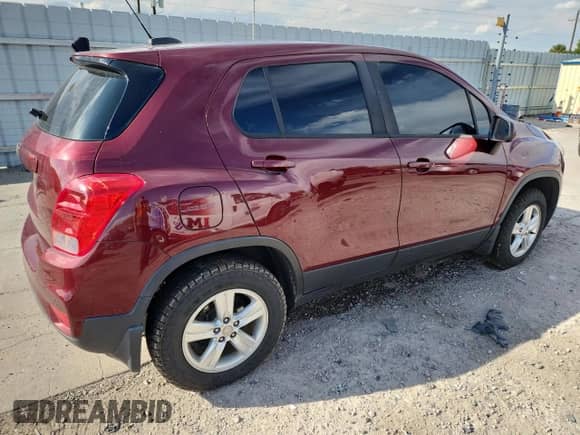 2017 Chevrolet Trax LS with VIN 3GNCJNSB6HL271155, listed as a Copart auction lot 81061285 with 115,258 mi miles and Salvage title. Bid and sale history available at DreamBid. Image 3.