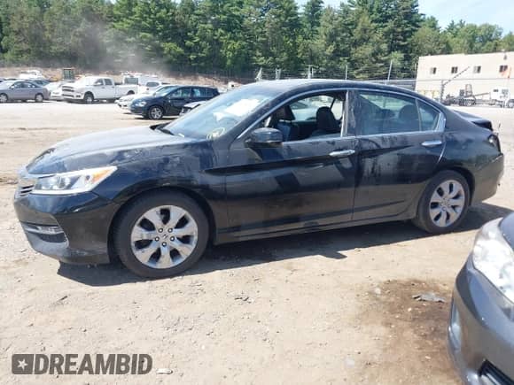 2016 Honda Accord EX-L with VIN 1HGCR2F86GA016754, listed as a IAAI auction lot 43008771 with 134,524 mi miles and . Bid and sale history available at DreamBid. Image 15.