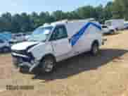 2021 Chevrolet Express Cargo with VIN 1GCWGAFP9M1233682, listed as a IAAI auction lot 42694039 with 112,800 mi miles and . Bid and sale history available at DreamBid. Image 2.