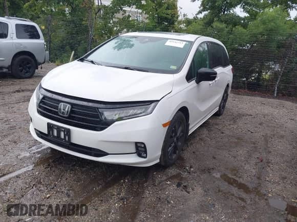 2023 Honda Odyssey Sport z VIN 5FNRL6H76PB022180, wystawiony jako IAAI lot #43142713 z przebiegiem 2 775 mil mil oraz . Historia ofert i sprzedaży dostępna na DreamBid. Obrazek 2.