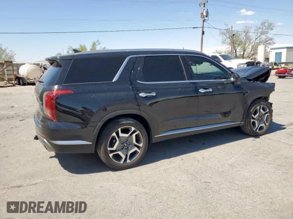 2024 Hyundai Palisade SEL с VIN KM8R4DGE5RU801383, выставлен на аукционе Copart как лот 62112255 с пробегом 7 693 миль миль и Списание • Salvage title. История ставок и продаж доступна на DreamBid. Изображение 3.