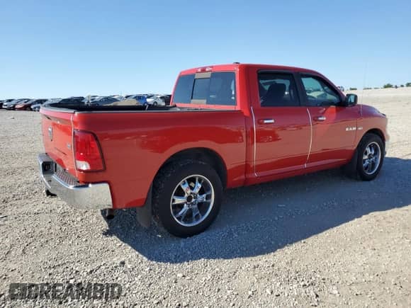 2010 Dodge 1500 SLT with VIN 1D7RB1CT7AS214704, listed as a Copart auction lot 58847714 with 210,181 mi miles and Non repairable. Bid and sale history available at DreamBid. Image 3.