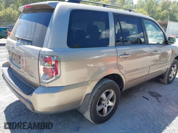 2006 Honda Pilot EX-L z VIN 2HKYF18566H508394, wystawiony jako IAAI lot #43119896 z przebiegiem 258 896 mil mil oraz . Historia ofert i sprzedaży dostępna na DreamBid. Obrazek 4.