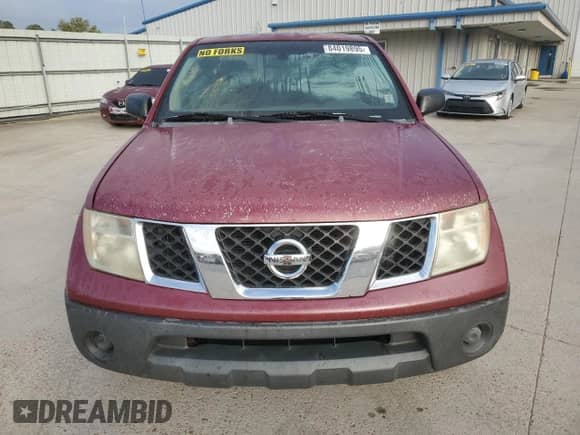 2007 Nissan Frontier XE with VIN 1N6BD06T57C407221, listed as a Copart auction lot 84019895 with 289,765 mi miles and Salvage title. Bid and sale history available at DreamBid. Image 5.