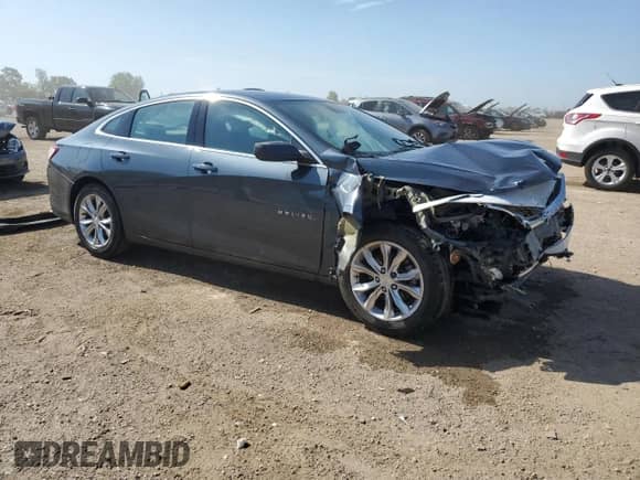 2019 Chevrolet Malibu LT with VIN 1G1ZD5ST1KF208770, listed as a Copart auction lot 61820075 with 171,833 mi miles and Salvage title. Bid and sale history available at DreamBid. Image 4.