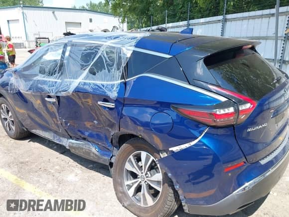 2021 Nissan Murano S with VIN 5N1AZ2AS1MC134117, listed as a IAAI auction lot 42941077 with 83,691 mi miles and . Bid and sale history available at DreamBid. Image 6.