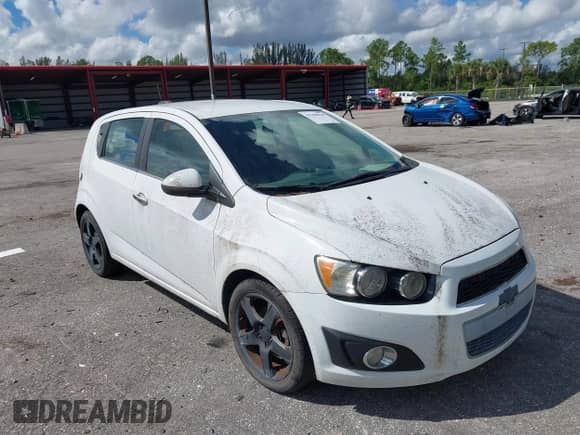 2015 Chevrolet Sonic LTZ with VIN 1G1JE6SB3F4122434, listed as a IAAI auction lot 43308020 with 108,590 mi miles and . Bid and sale history available at DreamBid. Image 12.