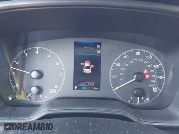 2024 Toyota Corolla LE with VIN 5YFB4MDE2RP193944, listed as a IAAI auction lot 43020580 with 21,866 mi miles and . Bid and sale history available at DreamBid. Image 7.