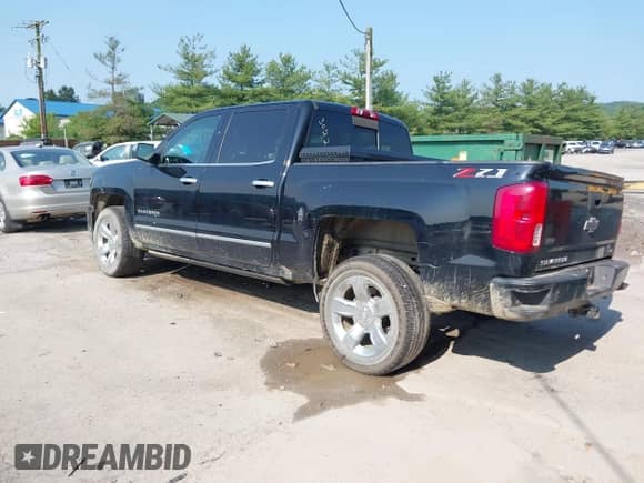 2018 Chevrolet Silverado 1500 LTZ with VIN 3GCUKSEC0JG533022, listed as a IAAI auction lot 42470337 with 76,640 mi miles and . Bid and sale history available at DreamBid. Image 3.