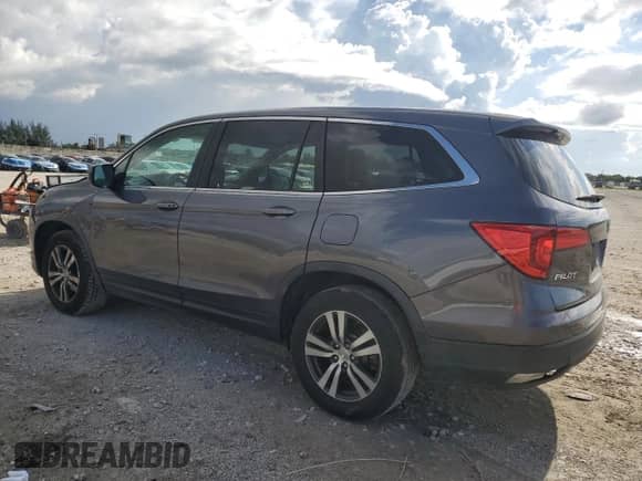 2018 Honda Pilot EX-L with VIN 5FNYF5H55JB010931, listed as a Copart auction lot 80924015 with 115,238 mi miles and Salvage title. Bid and sale history available at DreamBid. Image 2.