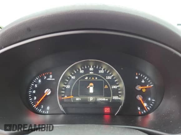 2018 Kia Sorento EX with VIN 5XYPHDA55JG349580, listed as a Copart auction lot 80155125 with 124,546 mi miles and Salvage title. Bid and sale history available at DreamBid. Image 9.