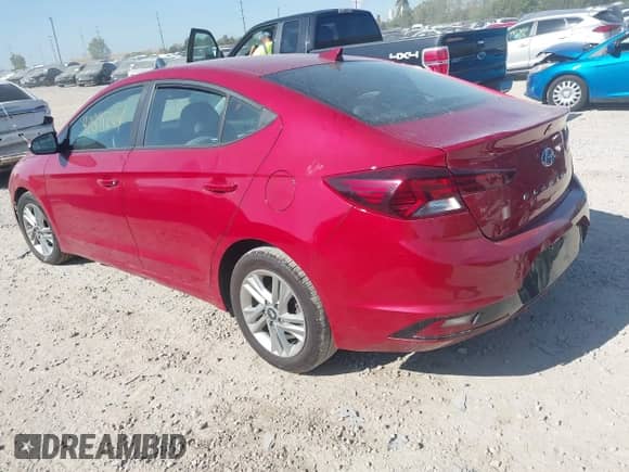 2020 Hyundai Elantra Value Edition with VIN KMHD84LF4LU028605, listed as a IAAI auction lot 43164585 with 139,818 mi miles and . Bid and sale history available at DreamBid. Image 3.