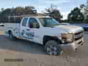 2011 Chevrolet Silverado 2500HD Work Truck with VIN 1GB2CVCG1BZ458784, listed as a Copart auction lot 41705955 with 223,664 mi miles and Salvage title. Bid and sale history available at DreamBid. Image 4.