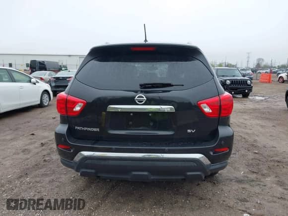 2018 Nissan Pathfinder S with VIN 5N1DR2MN7JC640629, listed as a IAAI auction lot 42170013 with 132,259 mi miles and . Bid and sale history available at DreamBid. Image 16.