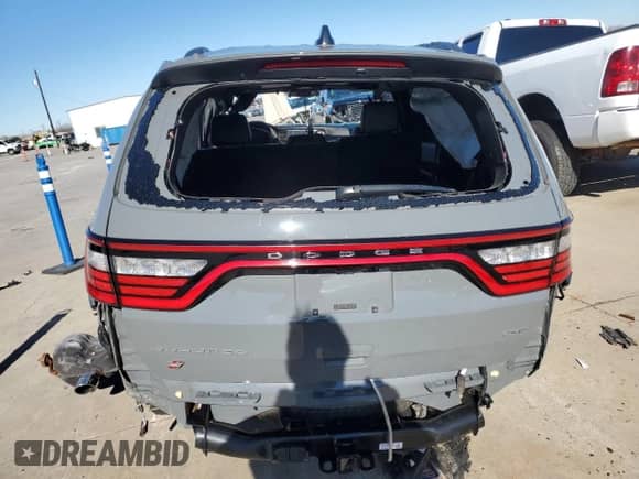 2023 Dodge Durango GT Premium with VIN 1C4RDJDG0PC573871, listed as a Copart auction lot 82341963 with 13,515 mi miles and Non repairable. Bid and sale history available at DreamBid. Image 6.