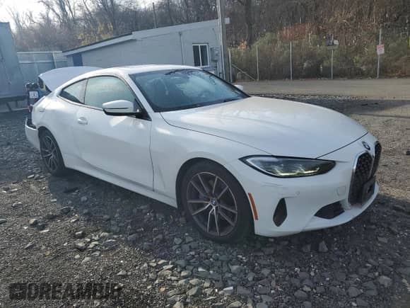 2023 BMW 4 Series 430i xDrive with VIN WBA73AP01PCM95171, listed as a Copart auction lot 83039954 with 22,881 mi miles and Salvage title. Bid and sale history available at DreamBid. Image 4.