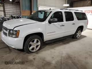 2008 Chevrolet Suburban 3LT with VIN 1GNFK16308J229965, listed as a Copart auction lot 55855175 with 185,155 mi miles and Clean title. Bid and sale history available at DreamBid. Image 1.