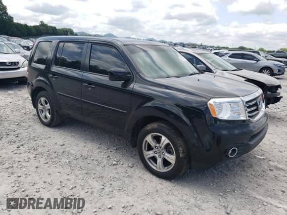 2013 Honda Pilot EX-L with VIN 5FNYF3H67DB006252, listed as a Copart auction lot 67602445 with 128,727 mi miles and Salvage title. Bid and sale history available at DreamBid. Image 4.
