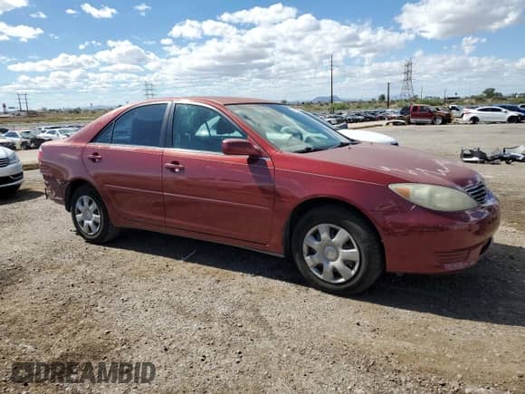 2006 Toyota Camry STD with VIN 4T1BE32K86U141597, listed as a Copart auction lot 87298555 with Not provided miles and Salvage title. Bid and sale history available at DreamBid. Image 4.