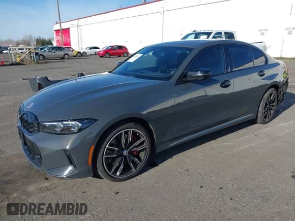 2023 BMW 3 Series M340i xDrive with VIN 3MW49FF08P8C81656, listed as a IAAI auction lot 41358929 with 23,154 mi miles and . Bid and sale history available at DreamBid. Image 2.