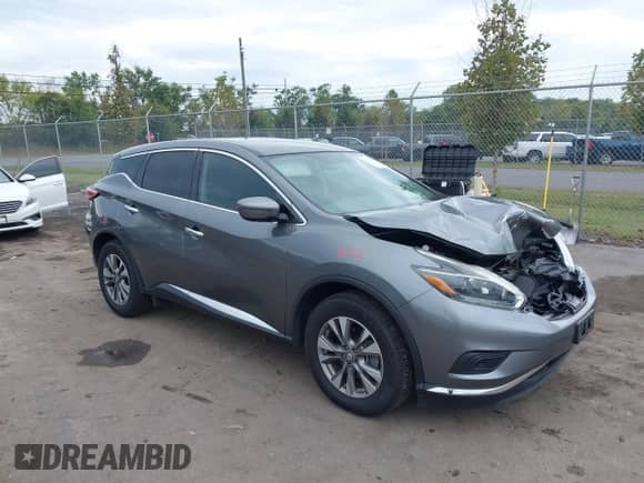 2018 Nissan Murano SV с VIN 5N1AZ2MH1JN200150, выставлен на аукционе IAAI как лот 43299851 с пробегом 98 824 миль миль и . История ставок и продаж доступна на DreamBid. Изображение 1.