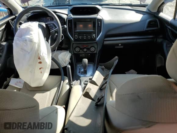 2021 Subaru Impreza Premium with VIN 4S3GTAV62M3715102, listed as a Copart auction lot 72095515 with 43,172 mi miles and Salvage title. Bid and sale history available at DreamBid. Image 8.