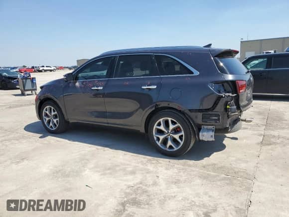 2019 Kia Sorento SX with VIN 5XYPK4A52KG454953, listed as a Copart auction lot 52081915 with 80,248 mi miles and Salvage title. Bid and sale history available at DreamBid. Image 2.
