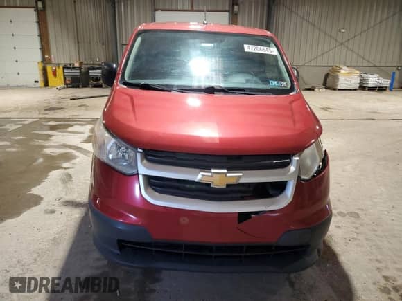 2015 Chevrolet City Express Cargo LS with VIN 3N63M0YN4FK709904, listed as a Copart auction lot 47206645 with Not provided miles and Salvage title. Bid and sale history available at DreamBid. Image 5.