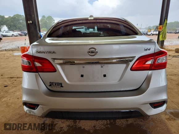 2017 Nissan Sentra S with VIN 3N1AB7APXHY336150, listed as a Copart auction lot 84219415 with 75,992 mi miles and Salvage title. Bid and sale history available at DreamBid. Image 6.