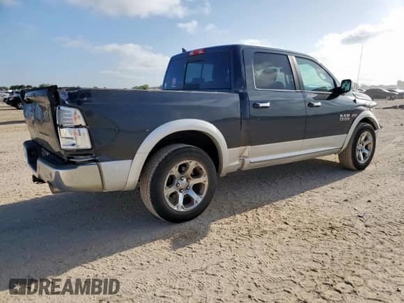 2016 Ram 1500 Laramie z VIN 1C6RR6NT6GS190055, wystawiony jako Copart lot #66811095 z przebiegiem 183 146 mil mil oraz Szkoda całkowita • Salvage title. Historia ofert i sprzedaży dostępna na DreamBid. Obrazek 3.