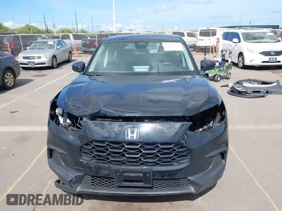 2025 Honda HR-V LX with VIN 3CZRZ1H3XSM728095, listed as a IAAI auction lot 42817468 with 4,116 mi miles and . Bid and sale history available at DreamBid. Image 13.
