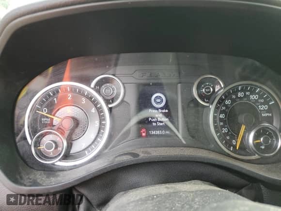 2020 Ram 1500 Big Horn z VIN 1C6RREFG0LN229680, wystawiony jako Copart lot #79850754 z przebiegiem 134 383 mil mil oraz Nie do naprawy • Non repairable. Historia ofert i sprzedaży dostępna na DreamBid. Obrazek 9.