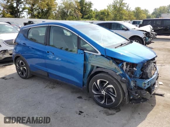 2022 Chevrolet Bolt EV 2LT с VIN 1G1FX6S05N4103090, выставлен на аукционе Copart как лот 81148945 с пробегом 46 010 миль миль и Списание • Salvage title. История ставок и продаж доступна на DreamBid. Изображение 4.