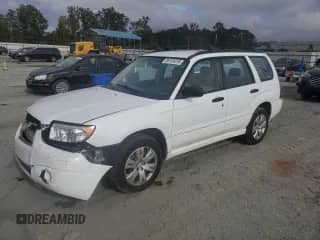 2008 Subaru Forester X with VIN JF1SG63688H730961, listed as a Copart auction lot 85724315 with 199,277 mi miles and Salvage title. Bid and sale history available at DreamBid. Image 1.