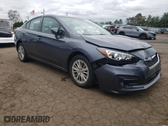 2017 Subaru Impreza Premium с VIN 4S3GKAD68H3628055, выставлен на аукционе Copart как лот 69555805 с пробегом 27 939 миль миль и Списание • Salvage title. История ставок и продаж доступна на DreamBid. Изображение 4.