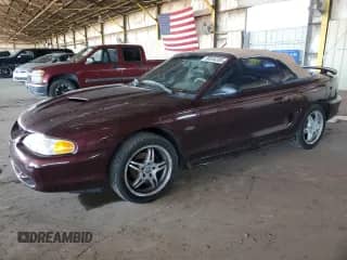 1996 Ford Mustang GT z VIN 1FALP45X9TF108498, wystawiony jako Copart lot #86554395 z przebiegiem 118 280 mil mil oraz Czysty tytuł • Clean title. Historia ofert i sprzedaży dostępna na DreamBid. Obrazek 1.