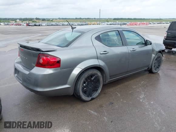 2013 Dodge Avenger SE V6 with VIN 1C3CDZAG9DN766694, listed as a IAAI auction lot 43162322 with 128,351 mi miles and . Bid and sale history available at DreamBid. Image 4.