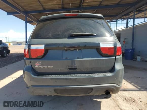 2011 Dodge Durango Express with VIN 1D4RD2GG2BC618550, listed as a Copart auction lot 65228855 with 203,637 mi miles and Salvage title. Bid and sale history available at DreamBid. Image 6.