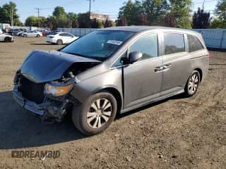2015 Honda Odyssey EX with VIN 5FNRL5H47FB059723, listed as a Copart auction lot 71052245 with 170,305 mi miles and Salvage title. Bid and sale history available at DreamBid. Image 1.