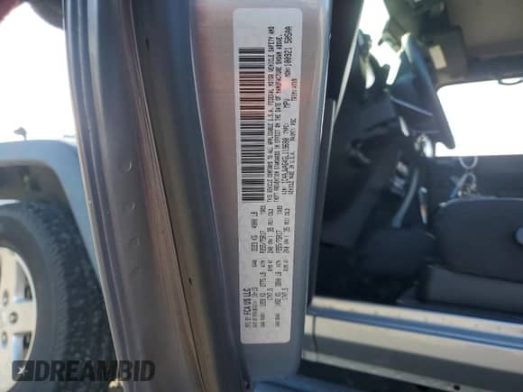 2016 Jeep Wrangler Willys Wheeler with VIN 1C4AJWAG4GL119680, listed as a Copart auction lot 65416205 with 96,057 mi miles and Salvage title. Bid and sale history available at DreamBid. Image 13.