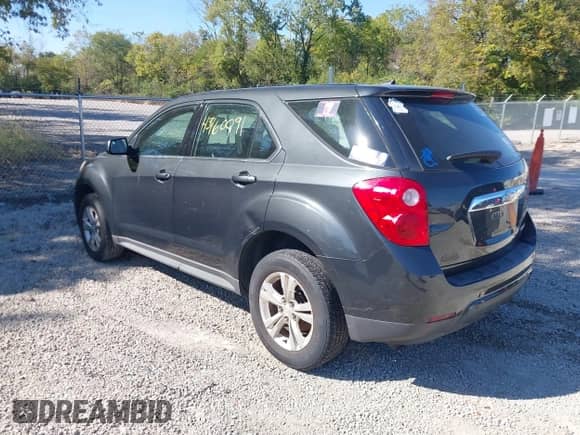 2014 Chevrolet Equinox LS with VIN 2GNALAEK0E1170003, listed as a IAAI auction lot 43460091 with 217,343 mi miles and . Bid and sale history available at DreamBid. Image 3.