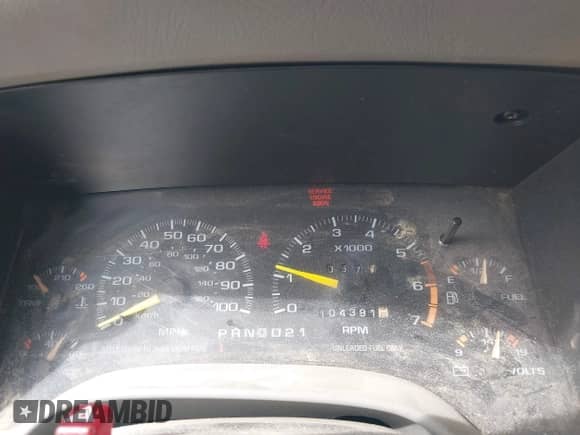 1997 Chevrolet S-10 LS с VIN 1GCCS1449V8197916, выставлен на аукционе IAAI как лот 43314588 с пробегом 104 391 миль миль и . История ставок и продаж доступна на DreamBid. Изображение 7.