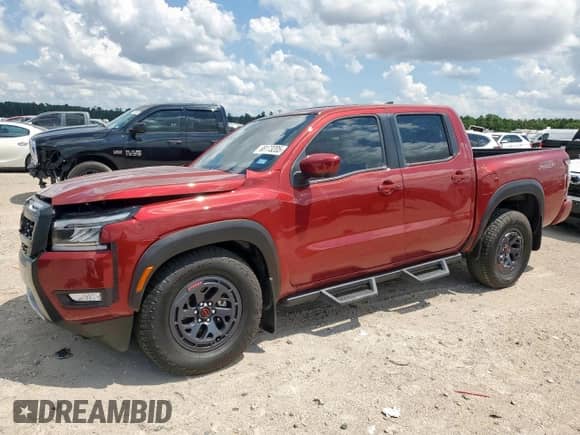 2025 Nissan Frontier Pro-X с VIN 1N6ED1EJXSN637854, выставлен на аукционе Copart как лот 68173205 с пробегом 2 410 миль миль и Списание • Salvage title. История ставок и продаж доступна на DreamBid. Изображение 1.