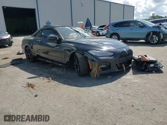 2023 BMW 4 Series 430i with VIN WBA23AT06PCM99331, listed as a Copart auction lot 68931515 with Not provided miles and Non repairable. Bid and sale history available at DreamBid. Image 14.