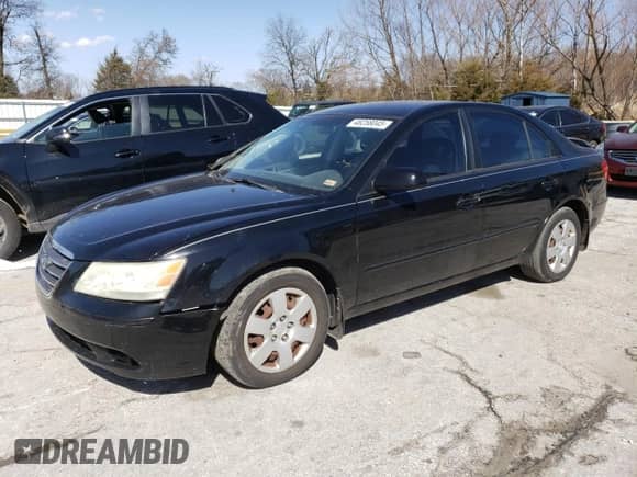 2009 Hyundai Sonata GLS z VIN 5NPET46F79H555916, wystawiony jako Copart lot #48258045 z przebiegiem 187 034 mil mil oraz Szkoda całkowita • Salvage title. Historia ofert i sprzedaży dostępna na DreamBid. Obrazek 1.