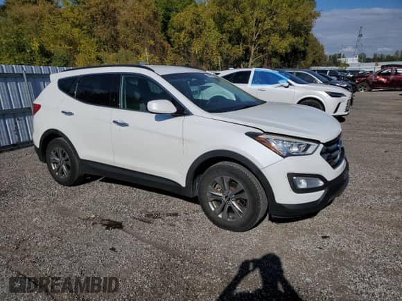 2016 Hyundai Santa Fe with VIN 5XYZT3LB2GG380315, listed as a Copart auction lot 86178335 with 189,558 mi miles and Clean title. Bid and sale history available at DreamBid. Image 4.