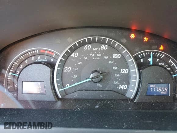 2012 Toyota Camry LE with VIN 4T4BF1FK6CR255711, listed as a Copart auction lot 84189265 with 117,609 mi miles and Salvage title. Bid and sale history available at DreamBid. Image 9.