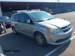 2014 Dodge Grand Caravan SXT with VIN 2C4RDGCG1ER347556, listed as a IAAI auction lot 43221709 with 245,875 mi miles and . Bid and sale history available at DreamBid. Image 1.