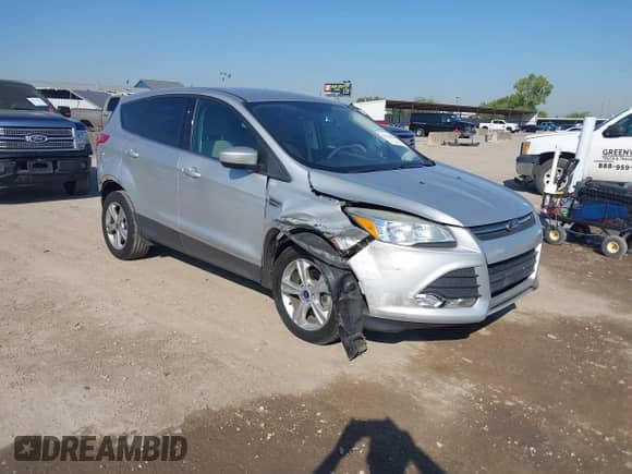 2014 Ford Escape SE with VIN 1FMCU0GX7EUA37725, listed as a IAAI auction lot 43318692 with 157,118 mi miles and . Bid and sale history available at DreamBid. Image 1.